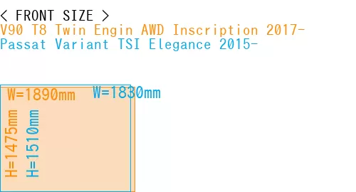 #V90 T8 Twin Engin AWD Inscription 2017- + Passat Variant TSI Elegance 2015-
